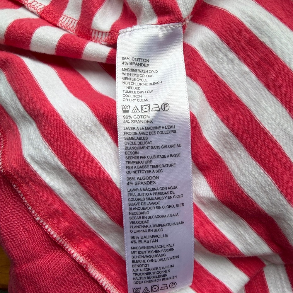 Tommy Bahama Striped Pink and White Mini Dress - Picture 6 of 7